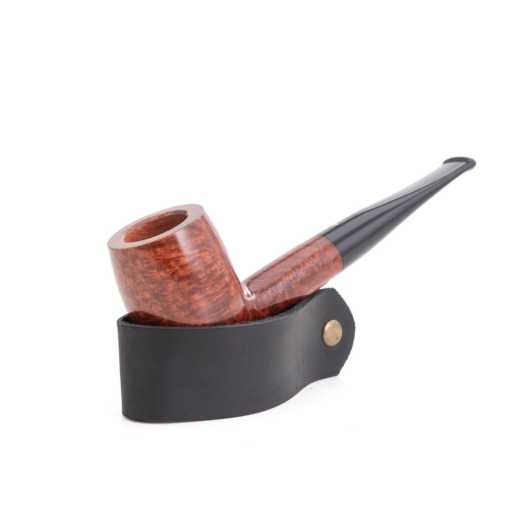 Leather Pipe Stand: Handmade 7-Piece Pipe Holders for Standard Size Pipes