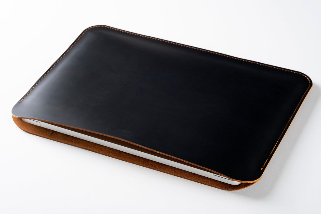 Leather Laptop Sleeve, Slim Leather Sleeve Bag for MacBook Air Retina 2020, Air M1 2020 & M2 2023, Pro 13 inch M1 and M2, Pro 16” and 16.2”