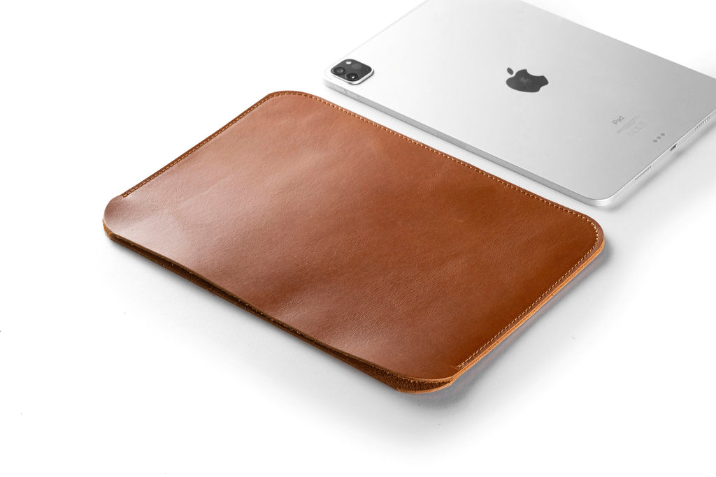 Handmade Leather Lenovo Tab M9 Case: Full Grain Cowhide