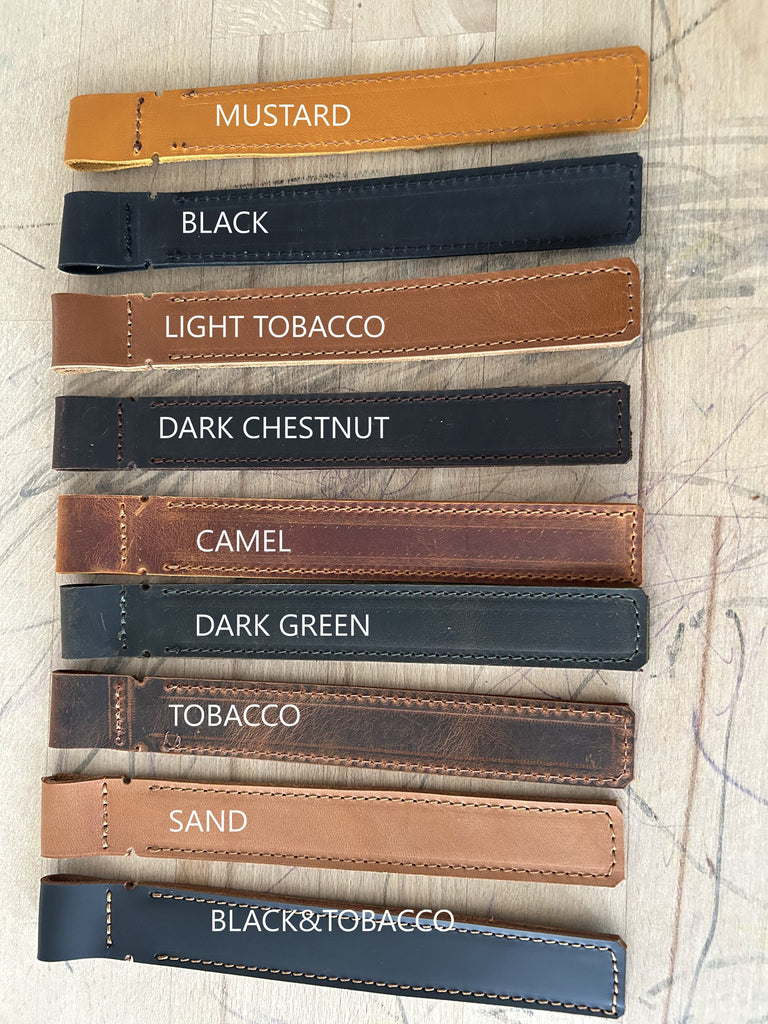 Leather Bookmark: Handmade Stitched Bookmarks