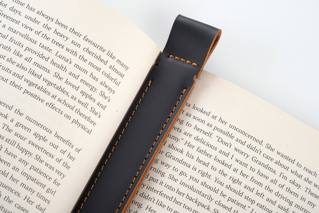 Leather Bookmark: Handmade Stitched Bookmarks