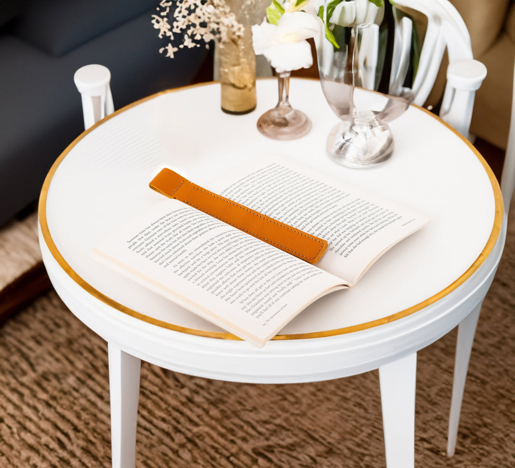 Leather Bookmark: Handmade Stitched Bookmarks