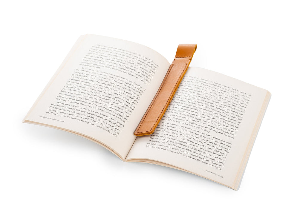 Leather Bookmark: Handmade Stitched Bookmarks