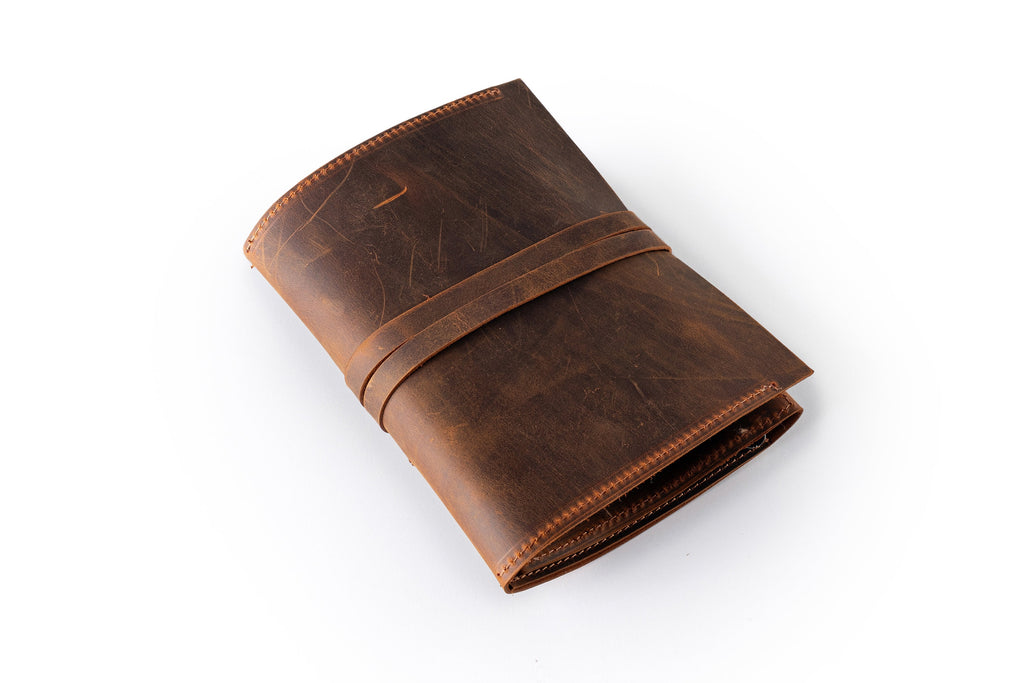 Premium Leather Pipe Pouch Full Set: Handmade Pipe Rollup Bag Complete Set For The Pipe Smoker - 1/2/3 Pipe Roll Sets