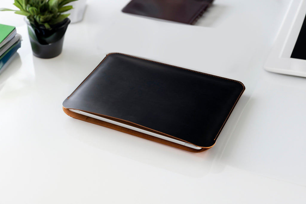 Leather Laptop Sleeve, Slim Sleeve Bag for Lenovo X1 Carbon 12th Gen