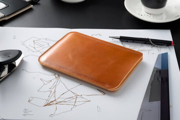 Leather Sleeve For iPad, Handmade iPad Case for iPad Mini & iPad Air, iPad Pro Cover for 12.9 inch, 10.5 inch, 9.7 inch, iPad Pro 13" 2024