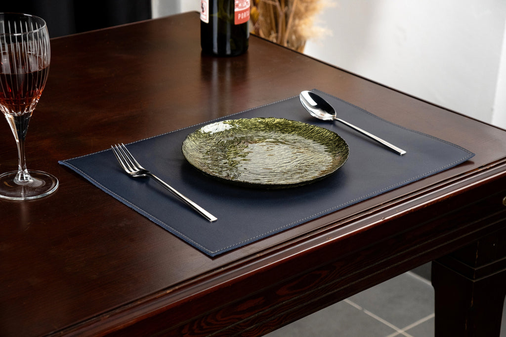 Vegetable Tanned Leather Placemats (16x11.8")