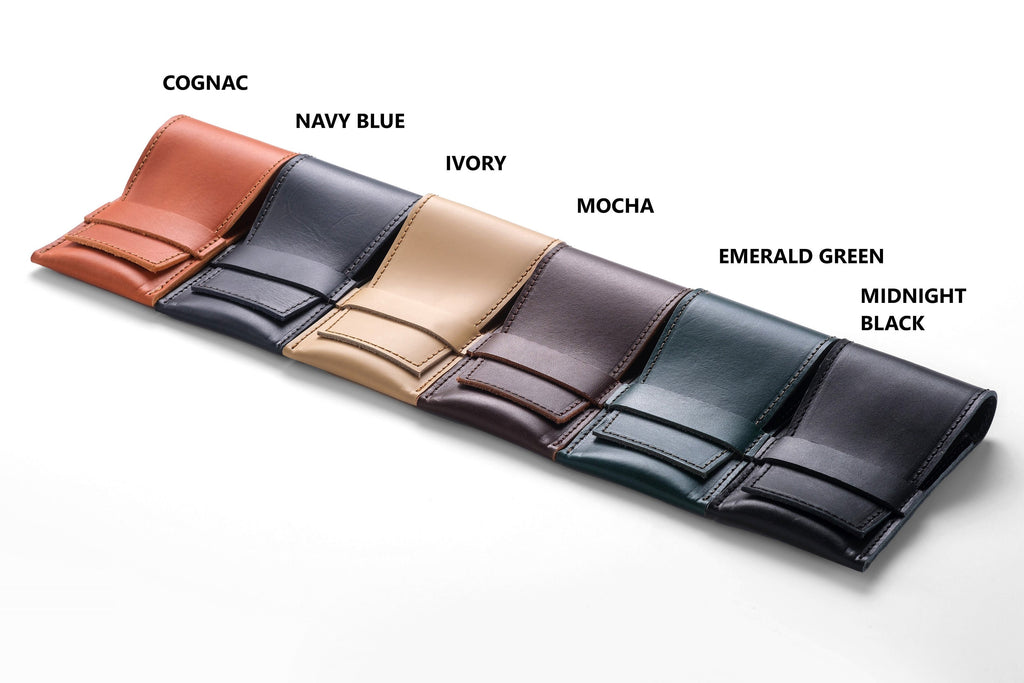 Premium Single-Watch Case, 2.6 mm Vegetable Tanned Customized Leather Watch Cover, Protective Single-Watch Pouch, Leather Watch Strap Case