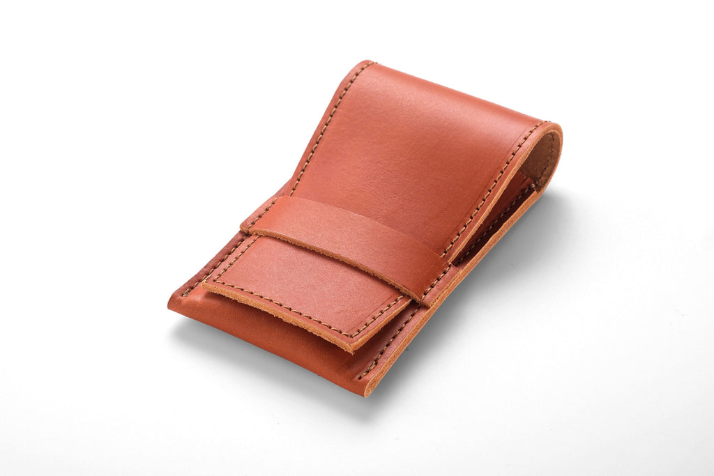 Premium Single-Watch Case, 2.6 mm Vegetable Tanned Customized Leather Watch Cover, Protective Single-Watch Pouch, Leather Watch Strap Case