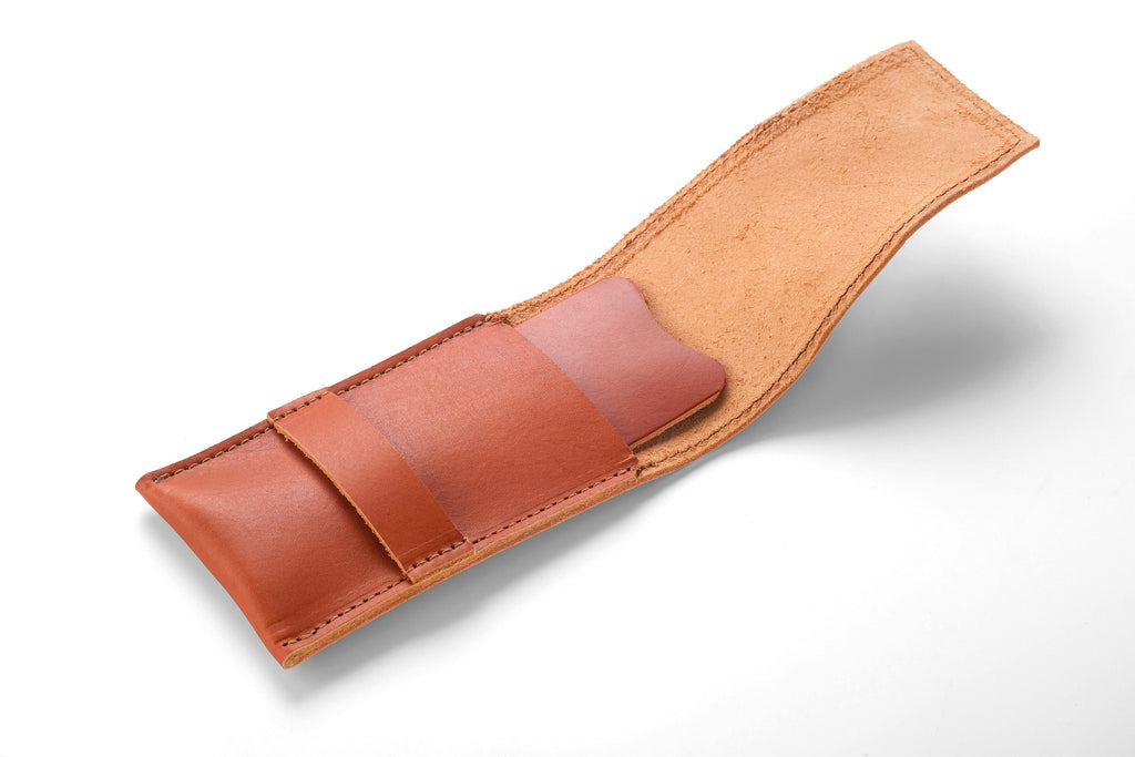 Premium Single-Watch Case, 2.6 mm Vegetable Tanned Customized Leather Watch Cover, Protective Single-Watch Pouch, Leather Watch Strap Case