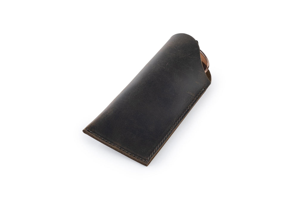 Leather Glasses Case: Handmade Personalized Eyeglass Cover