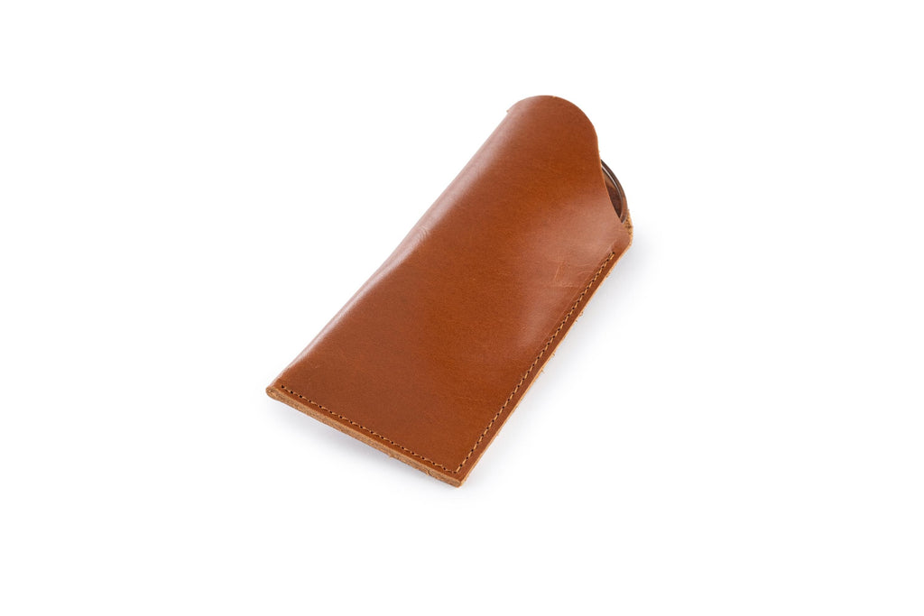 Leather Glasses Case: Handmade Personalized Eyeglass Cover