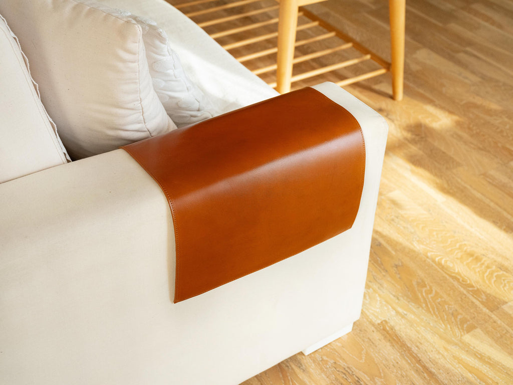 Leather Sofa Armrest Cover: Handmade Furniture Protector