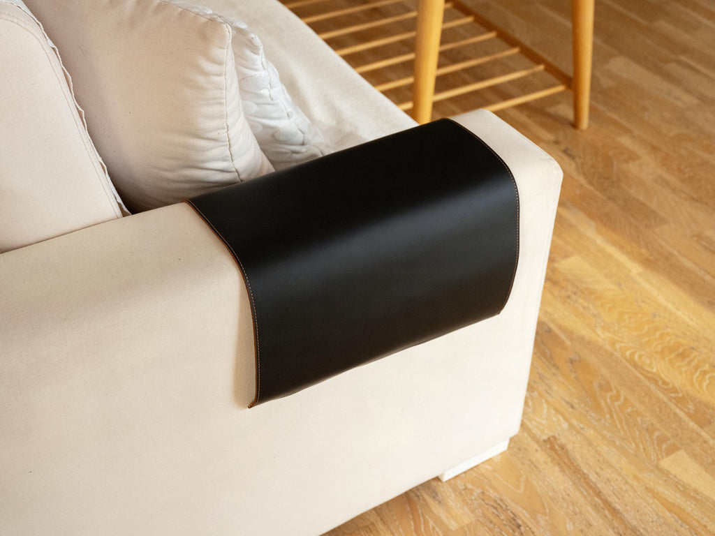 Leather Sofa Armrest Cover: Handmade Furniture Protector