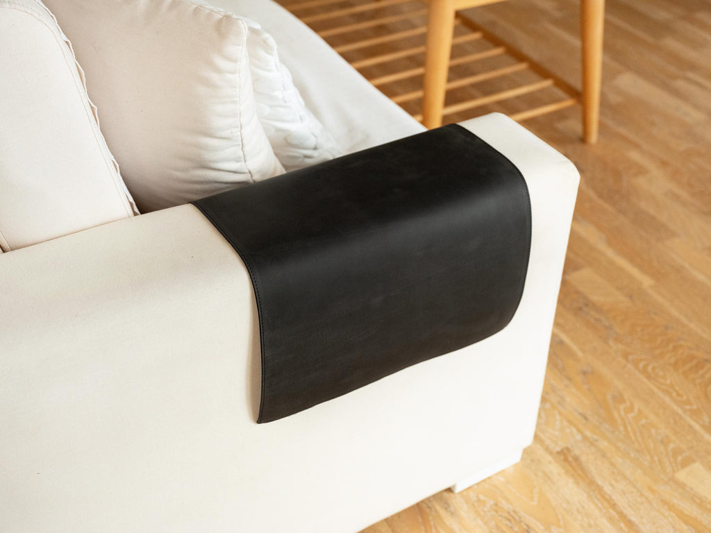 Leather Sofa Armrest Cover: Handmade Furniture Protector