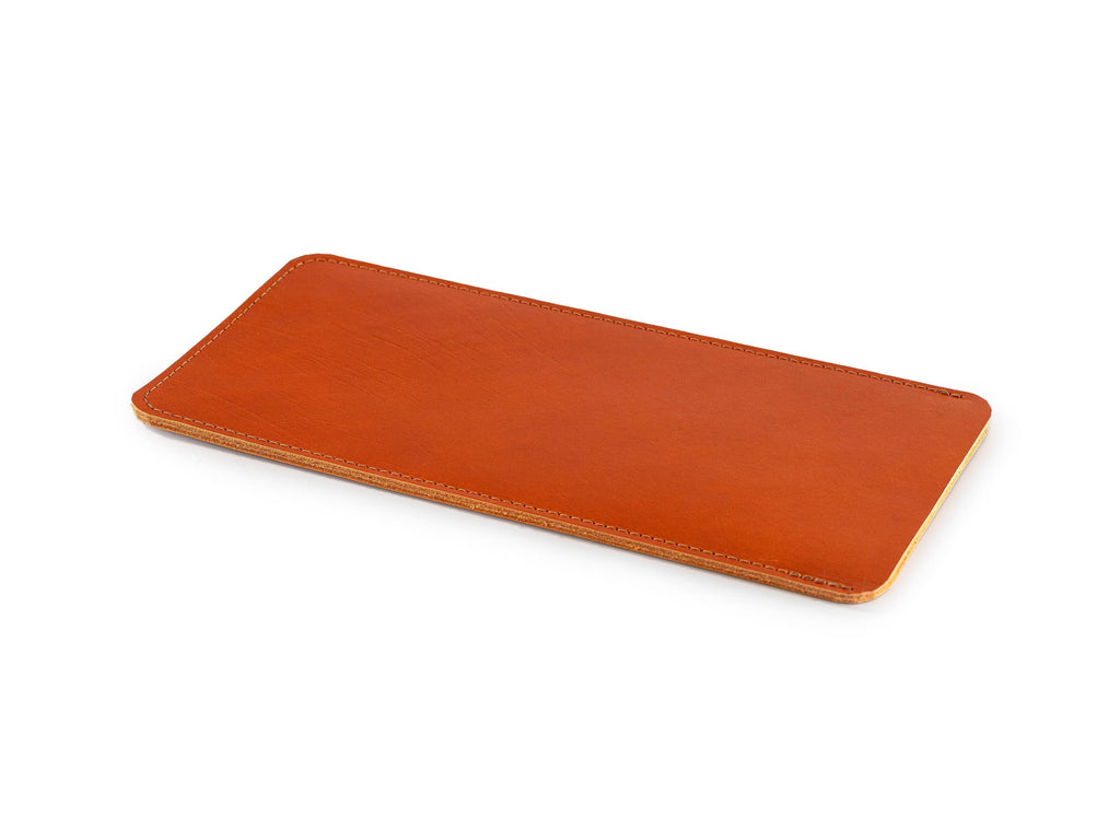 Handmade Vegetable Tanned Leather Keyboard Sleeve: Luxury Cover