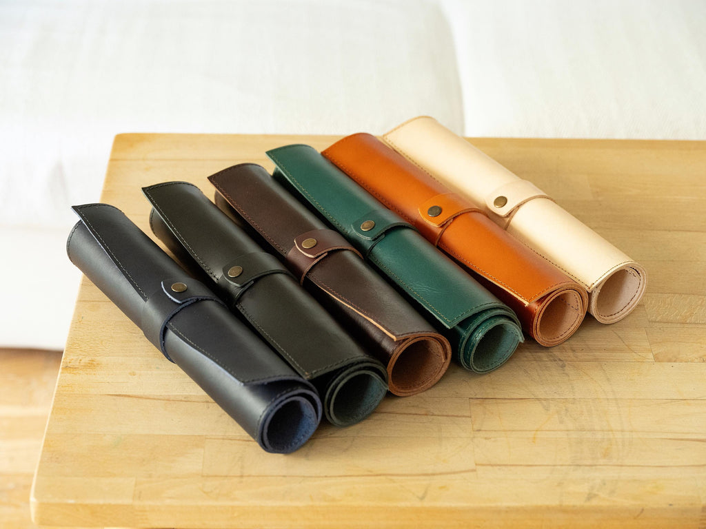 Vegetable Tanned Leather Placemats (16x11.8")