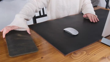 Handmade Distressed Leather Keyboard Sleeve: Custom Keyboard Case