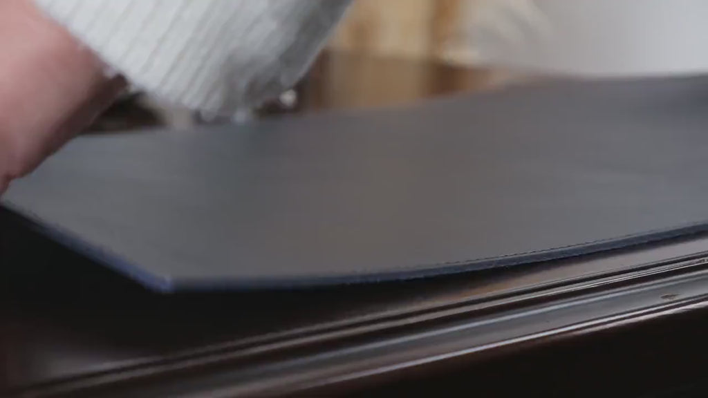 Premium Leather Placemats, Handmade 2.4 mm Vegetable Tanned Placemats, Cafe & Restaurant Table Mats, Personalized Table Placemats, Set of 6