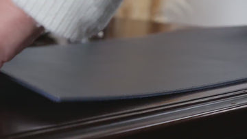 Premium Leather Placemats, Handmade 2.4 mm Vegetable Tanned Placemats, Cafe & Restaurant Table Mats, Personalized Table Placemats, Set of 6