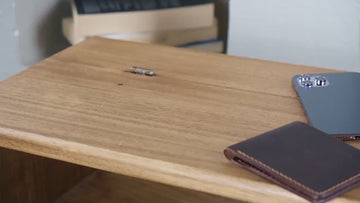 Premium Leather Storage Basket, Handmade 2.4 mm Vegetable Tanned Organizer Bin