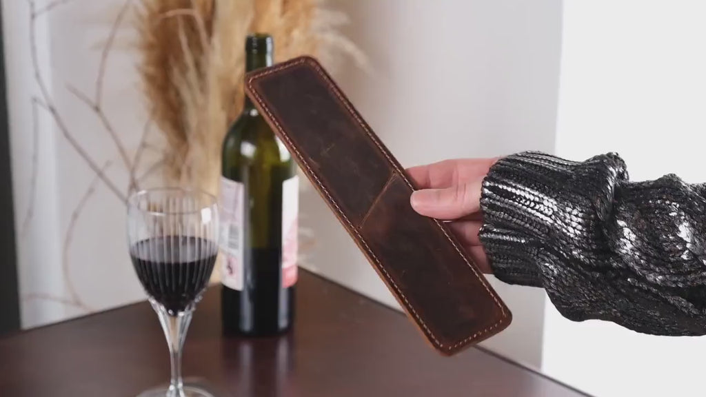 Distressed Leather Placemat and Coasters Set, Handmade Placemats for Dining Table, Personalized Table Placemats, Set Of 6