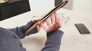 Slim Leather Sleeve Bag for Onyx Boox Air 4 C
